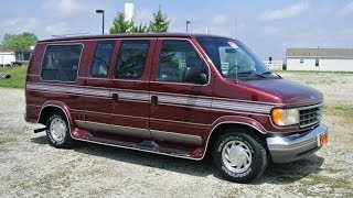 1995 Ford Conversion Van For Sale  Paul Sherry Conversion Vans  CP13851BT [upl. by Nirehtac438]