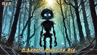 Surviving the Creepiest GAME Ever Created A Lonely Place to Die [upl. by Analad46]