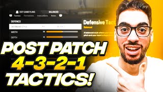 BEST META 4321 FORMATION amp CUSTOM TACTICS  FC 24 Ultimate Team [upl. by Hallee]