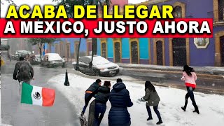 Frente Frío llega a México Se esperan fuertes tormentas y climas fríos [upl. by Wildermuth]