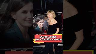 Queen Letizia gave Camilla a lessoncelebrity foryou usa [upl. by Kamin]