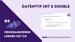 Wir lernen Programmieren mit C  Teil 424 Zahlen mit INT und DOUBLE abbilden [upl. by Burl]