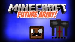 Minecraft Mod Showcase  Future Army Robots 132 [upl. by Hannon]