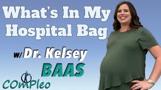 Whats In My Hospital Bag Labor and Delivery [upl. by Lamoree]