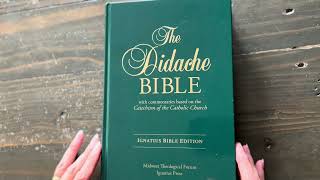 Didache Bible  A Catholic Bible flip through [upl. by Tem196]