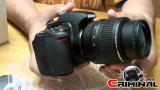 Nikon D3100 55200mm lens kit Unboxing [upl. by Yboc522]