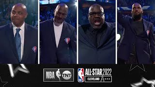 The NBA 75th Anniversary Ceremony at AllStar Was Legendary  NBA on TNT [upl. by Zacks]