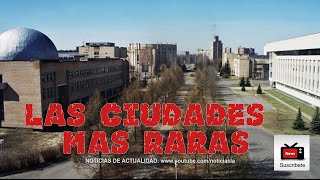 Las 7 Ciudades más Extrañas y Perturbadoras del Mundo [upl. by Aleirbag237]