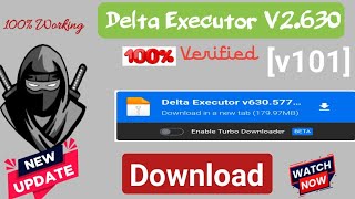 Delta Executor Apk v2630557 v101 Download Latest Version July 2024 [upl. by Maccarthy]