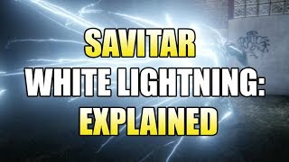 Savitar White Lightning Explained [upl. by Apollo]