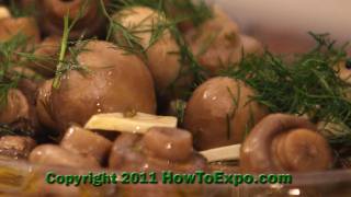 Marinated Mushrooms  Best Marinated Mushrooms Recipe  Mushroom Marinade [upl. by Nalyac]