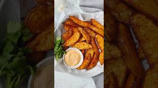 Paprika Potato Wedges  Crispy amp Smokey [upl. by Denbrook]