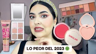 El Peor Maquillaje Del 2023 Mis Decepciones 2023 🤢 [upl. by Rimahs]