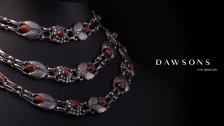 A Georg Jensen TripleStrand Floral Necklace  Dawsons Fine Jewellery [upl. by Dlaniger]