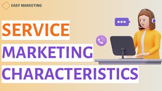 Service marketing characteristics [upl. by Aelyk784]