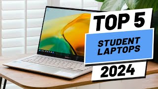 Top 5 BEST Laptops For Students In 2024 [upl. by Katheryn463]