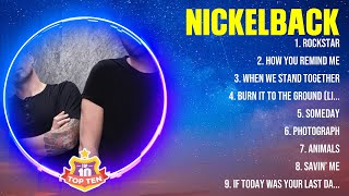 Nickelback Greatest Hits 2024Collection  Top 10 Hits Playlist Of All Time [upl. by Arabela]