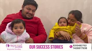 IVF Success Stories  ReproArt Fertility [upl. by Silda]