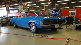 1970 Ford Torino GT Convertible in Blue amp 429 SCJ Engine Sound on My Car Story with Lou Costabile [upl. by Ceciley]