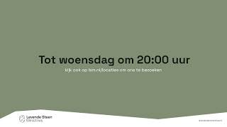 LiveStream zondag [upl. by Atinhoj]