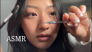 ASMR Doing Your Eyebrows ‪‪❤︎‬ ₊ ⊹ [upl. by Ecylahs109]