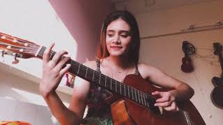 O O JAANE JANA  Fingerstyle cover MIHIKA SANSARE [upl. by Tymon]