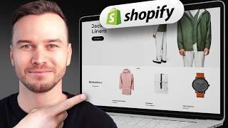 Shopify Website Design Tutorial 2024  Step by Step [upl. by Adnirak]