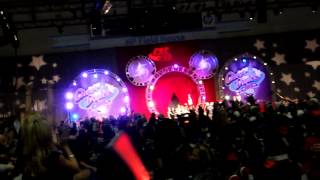 2012 Monroe Wolverines Midget Cheer National Championship announcement [upl. by Kermit963]