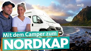 Mit dem selbst ausgebauten Campervan über Schweden ans Nordkap in Norwegen  ARD Reisen [upl. by Ilowell377]