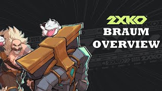 2XKO DEVS TAUGHT ME BRAUM AT EVO BRAUM OVERVIEW [upl. by Onitsuaf]