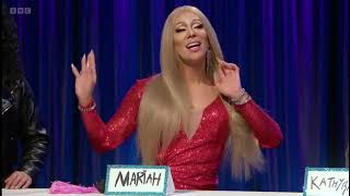 Pangina Heals As Mariah Carey On The Snatch Game  Rupauls Drag Race UK VS The World [upl. by Ardnazxela907]