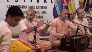 Hare Krishna Maha Mantra  Harinam Festival  Kirtan by Hemavarna Gaura Dasa [upl. by Einnad]