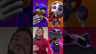 Who is the best 180 funnyshorts sonic ohiofinalboss pomni [upl. by Renrew]