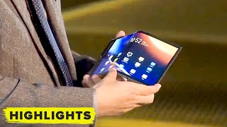 Watch Royole reveal the FlexPai 2 nextgeneration foldable flexible display [upl. by Bushey]