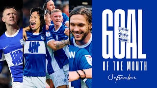 BEAUTIFUL finishes amp GREAT team goals 🤌  Birmingham Citys September Goal of the Month [upl. by Vadnee]