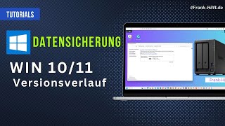 Windows 10 Sicherung ✫ Dateiversionsverlauf auf der Synology DiskStation sichern [upl. by Magas]