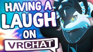 HAVING A LAUGH ON VRCHAT [upl. by Latsyc]