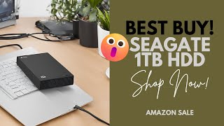 SeaGate 1TB HDD on Best Price in Amazon Great Indian Festival  Shop on Amazon [upl. by Townshend]