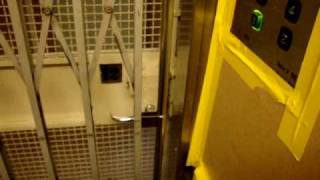 Another Old Modernized KONE Traction elevatorslifts Serial H 6895 and H6896 [upl. by Oluas]