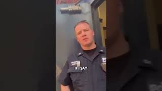 Man Demands Justice Watch the Heated Confrontation cops shorts audit [upl. by Risley]