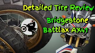 Detailed Tire Review  Bridgestone Battlax AX41 [upl. by Rimas391]