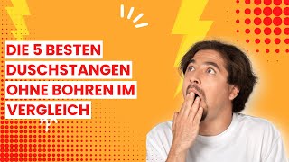 【Duschstange ohne bohren】Die 5 besten duschstangen ohne bohren im Vergleich [upl. by Peters163]