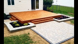 Building a Modern Deck and Patio [upl. by Kinsley592]