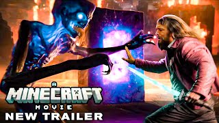 MINECRAFT MOVIE TRAILER  REACTION [upl. by Gough726]