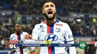 LYON 20 STETIENNE  QUEL BUT DE GHEZZAL [upl. by Sall]