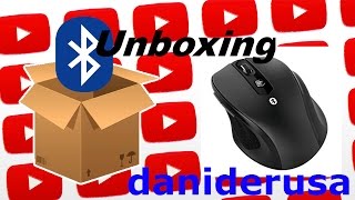 Unboxing und Inbetriebnahme der JETech M0884 Bluetooth Maus für 13€ [upl. by Naimad]