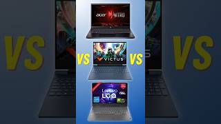 Acer Nitro V vs Hp Victus vs Lenovo Loq Gaming Laptop RTX 4050 3050 gaminglaptop [upl. by Trager]