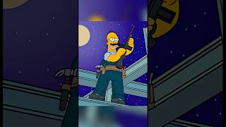 Fight scene thesimpsons shorts [upl. by Yenttirb]