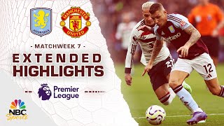 Aston Villa v Manchester United  PREMIER LEAGUE HIGHLIGHTS  1062024  NBC Sports [upl. by Osgood]