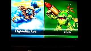 Skylanders Battle Season 2 Round 4 Lightning Rod VS Zook [upl. by Eileen]